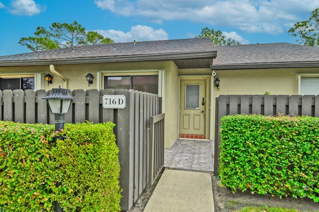 view of entrance to property