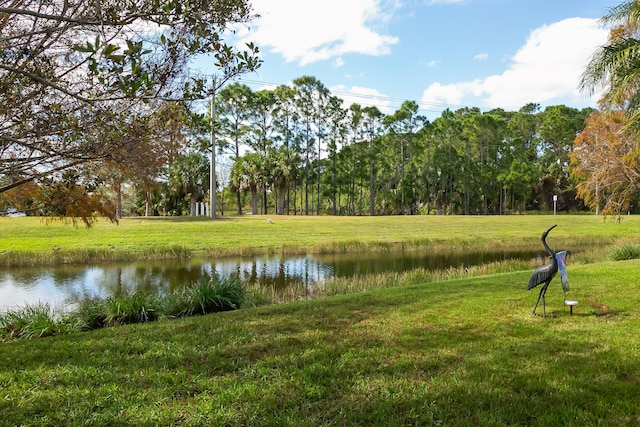 property view of water