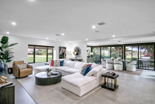 view of living room