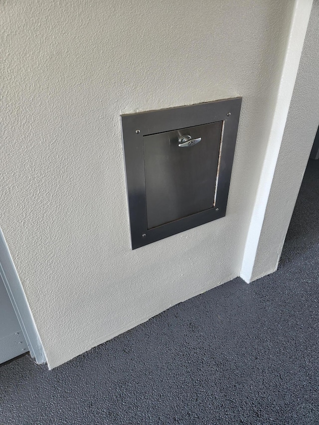 interior details with carpet flooring