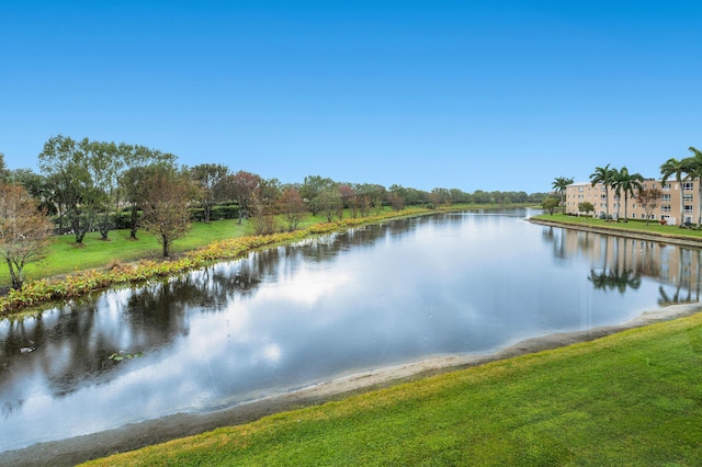 property view of water