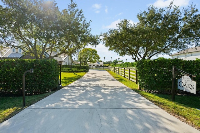 exterior space with a lawn