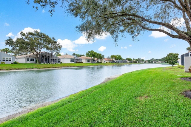 property view of water