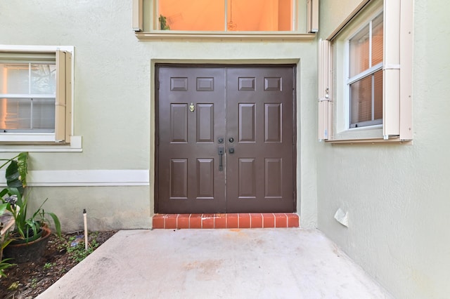 view of property entrance