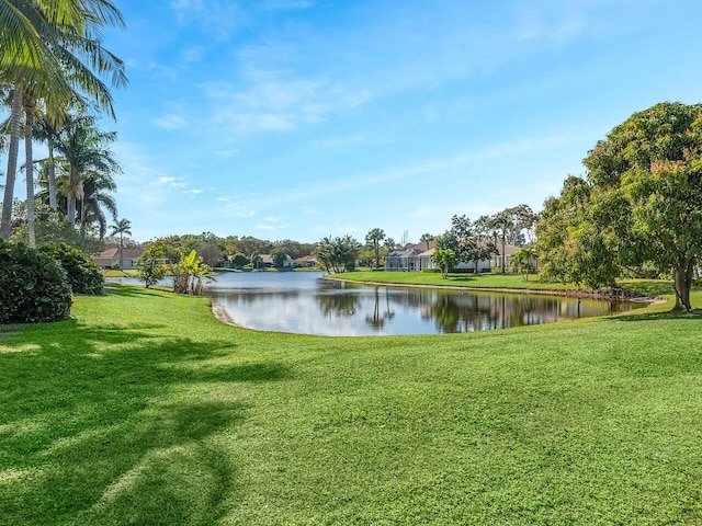 property view of water