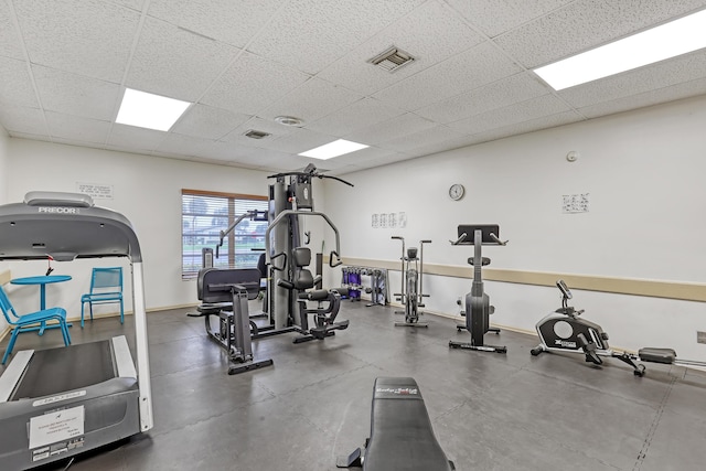 view of exercise room