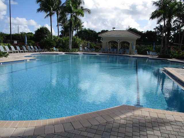 view of swimming pool