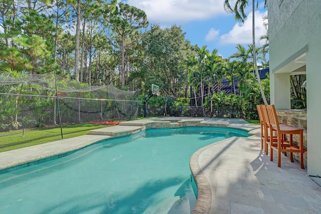 view of swimming pool