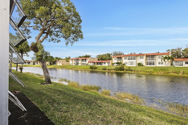 property view of water