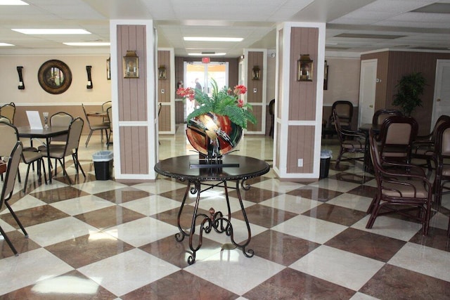 view of community lobby