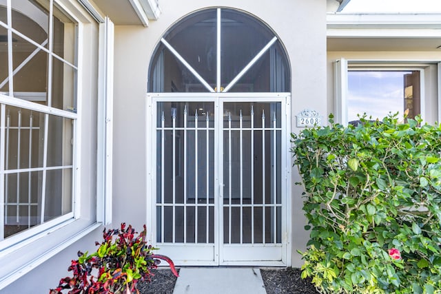 view of entrance to property