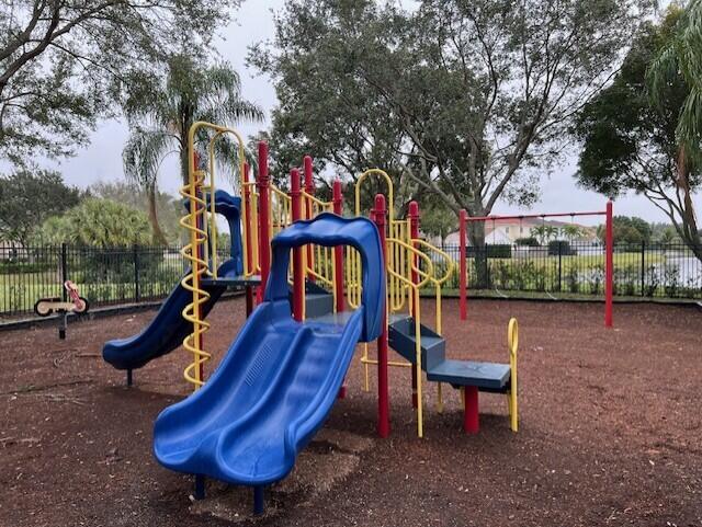 view of jungle gym