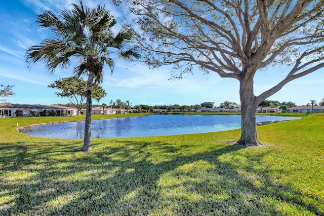 property view of water