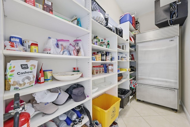 view of pantry