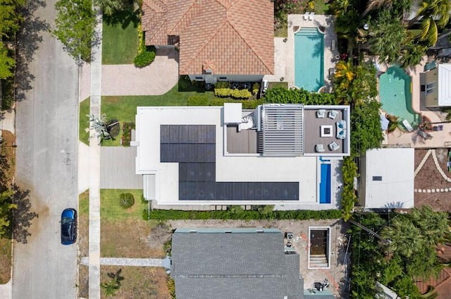 260 31st St, West Palm Beach, FL 33407 - drone / aerial view of a pool