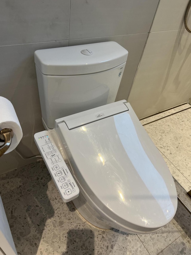 bathroom featuring washer / clothes dryer