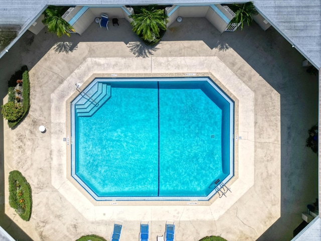 view of pool