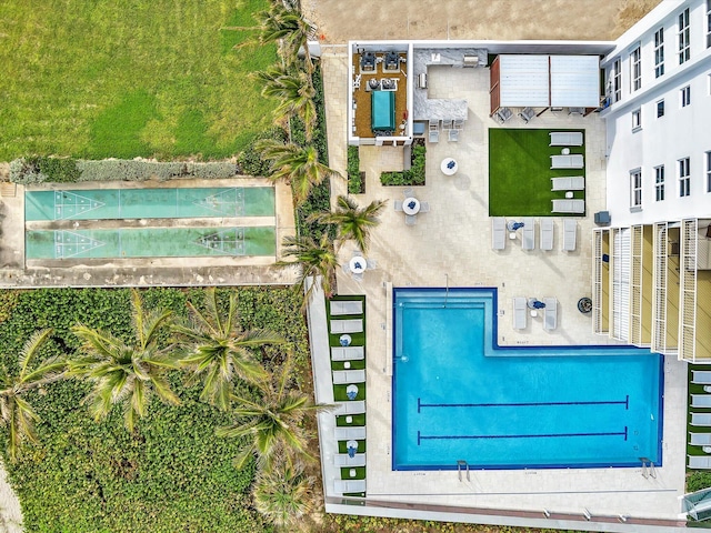 3000 S Ocean Blvd Unit 1504, Boca Raton, FL 33432 - aerial view of a pool area