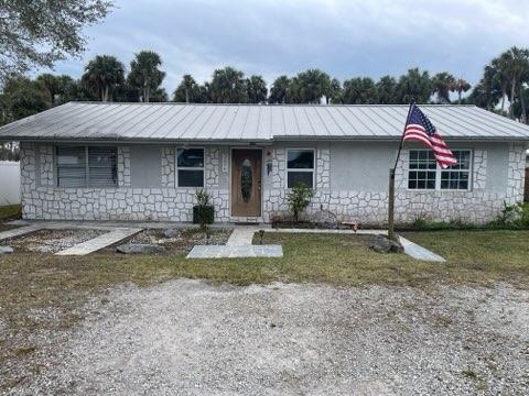 view of ranch-style home