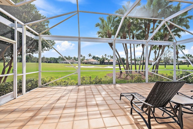 exterior space with a lanai