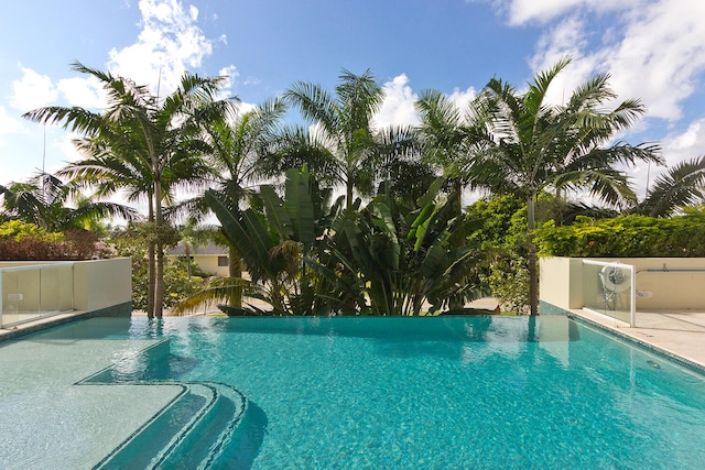 view of pool