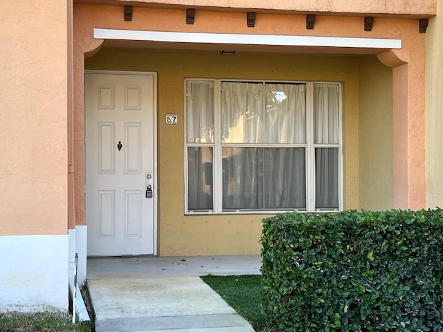 view of entrance to property