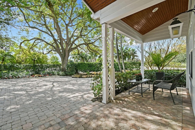 view of patio / terrace