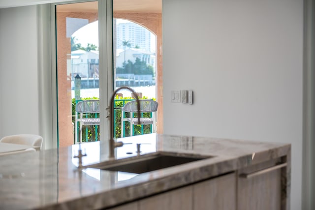 kitchen with sink