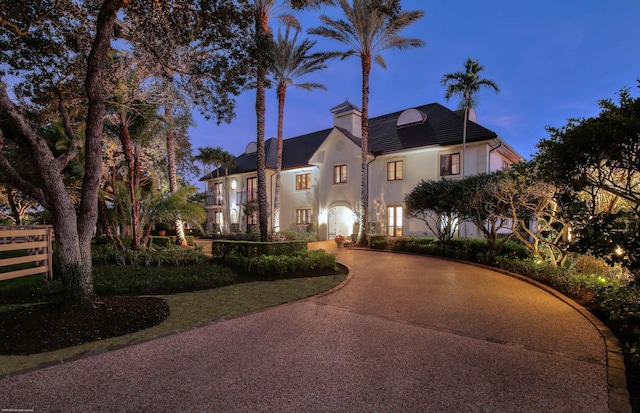 view of mediterranean / spanish-style home