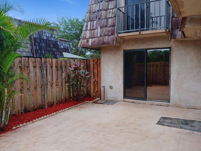 view of patio