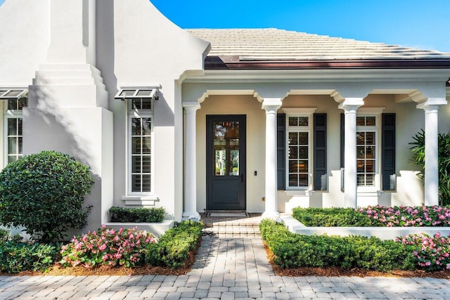 view of entrance to property