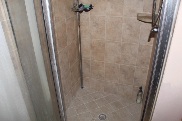 bathroom with walk in shower