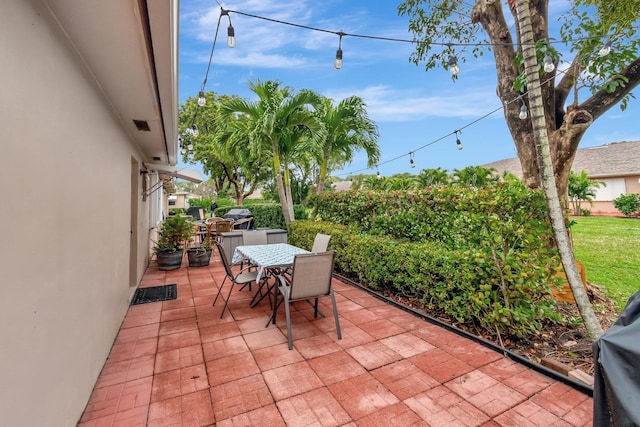 view of patio