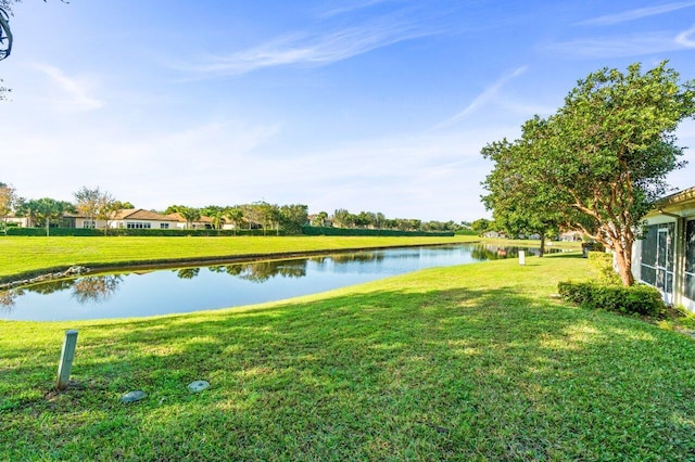 property view of water