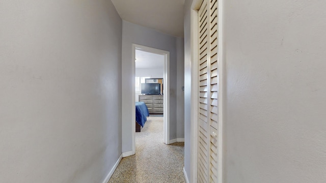 hall with baseboards