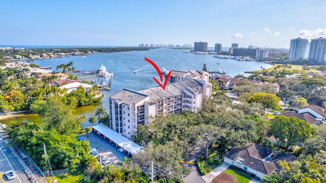 11370 Twelve Oaks Way Unit 217, North Palm Beach, FL 33408 - view of urban area with a large body of water