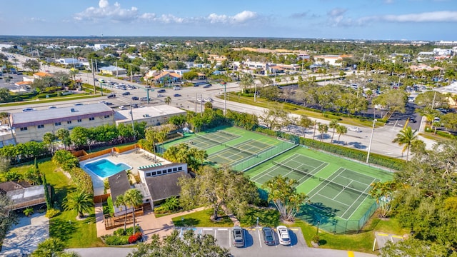 11370 Twelve Oaks Way Unit 217, North Palm Beach, FL 33408 - bird's eye view of a pool