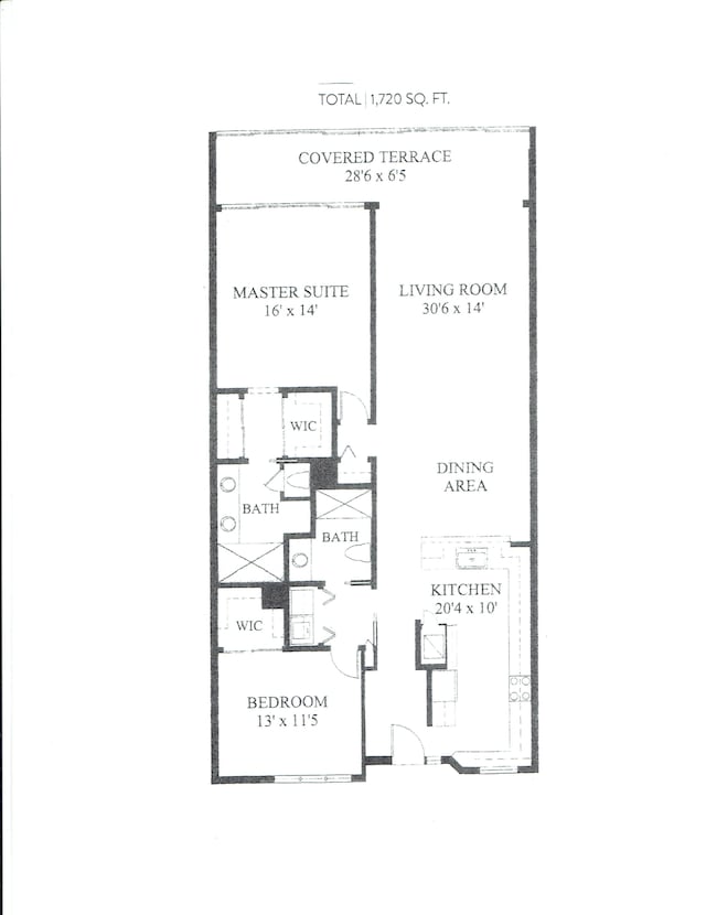 11370 Twelve Oaks Way Unit 217, North Palm Beach, FL 33408 - property floor plan