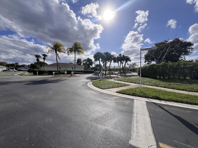 view of road