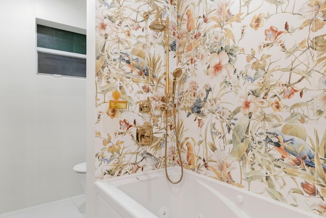 bathroom featuring tile patterned floors