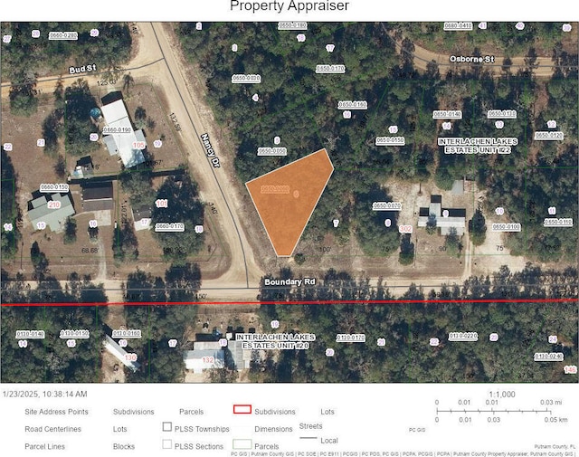 TBD Nancy Dr, Interlachen FL, 32148 land for sale