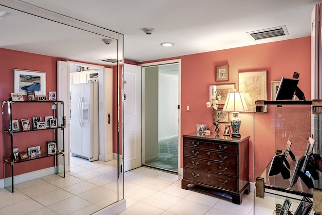 interior space featuring tile patterned floors