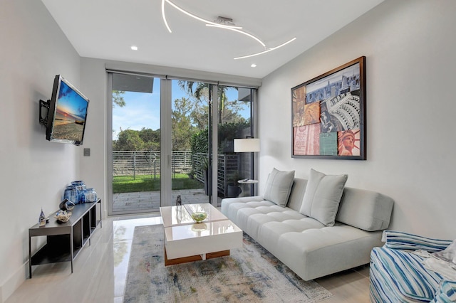 view of living room