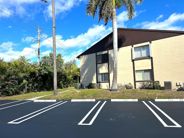 view of vehicle parking