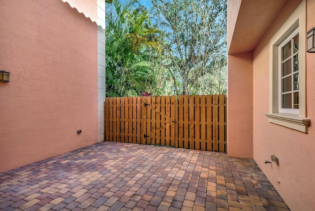 view of patio