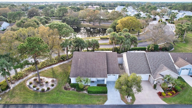 drone / aerial view featuring a residential view