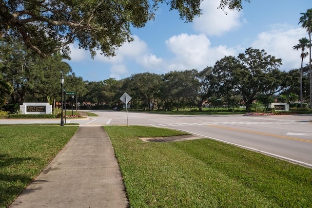 view of street