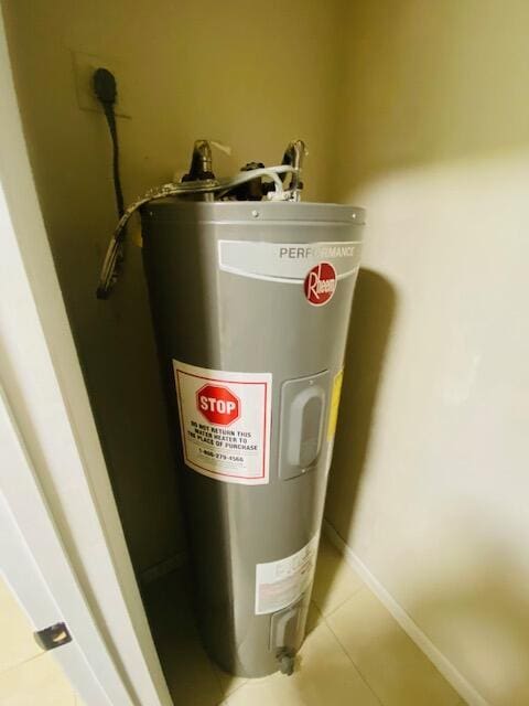 utilities with electric water heater