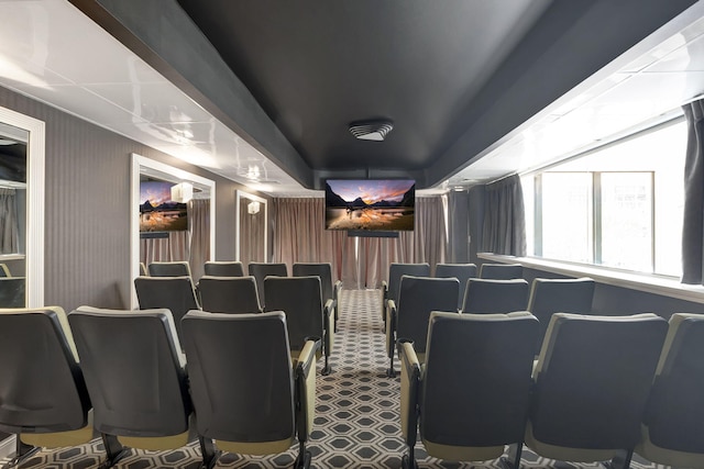 view of home theater room