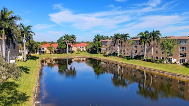 property view of water